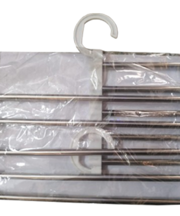 Space-Saving 5-in-1 Stainless Steel Cloth Hanger